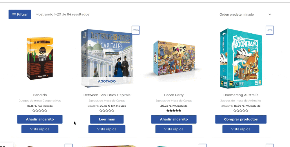 vista previa ficha producto wooocommerce