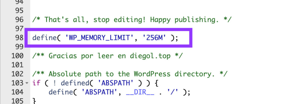aumentar limite memoria php