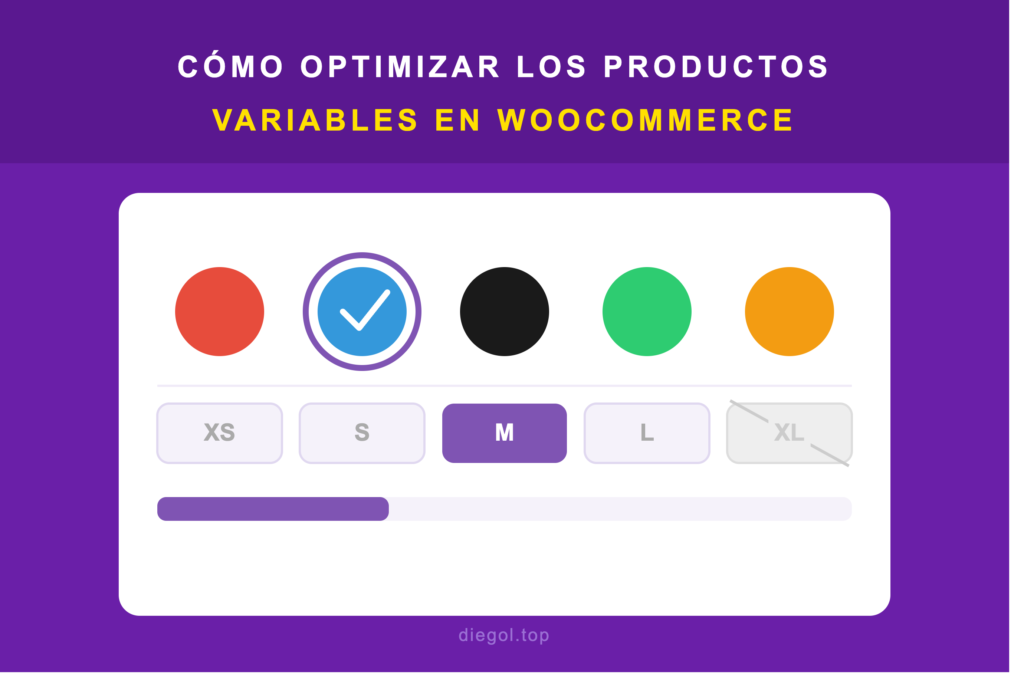 optimizar productos variables woocommerce