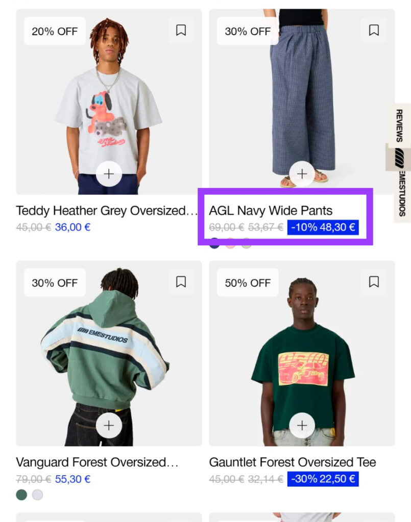 descuento del descuento woocommerce