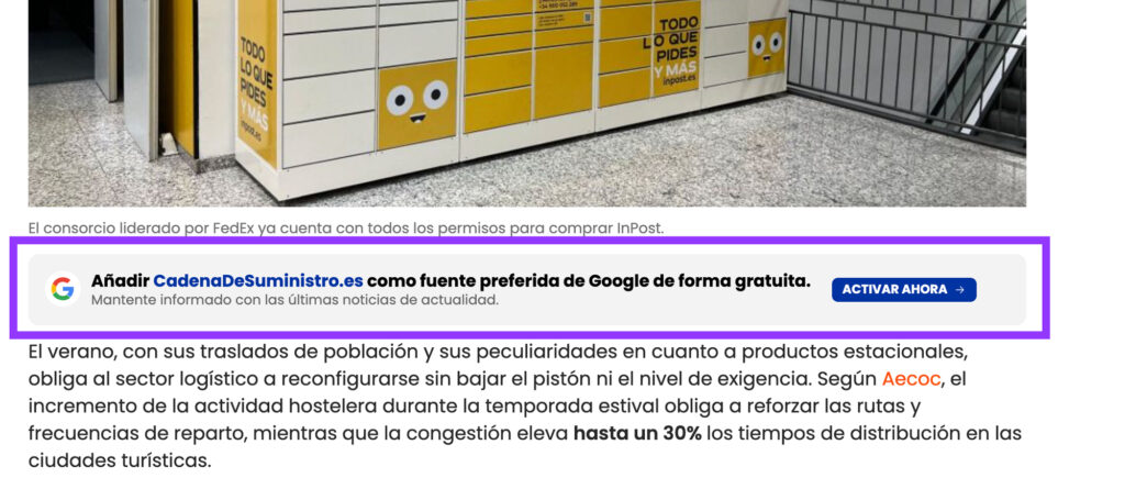 fuentes preferidas de google